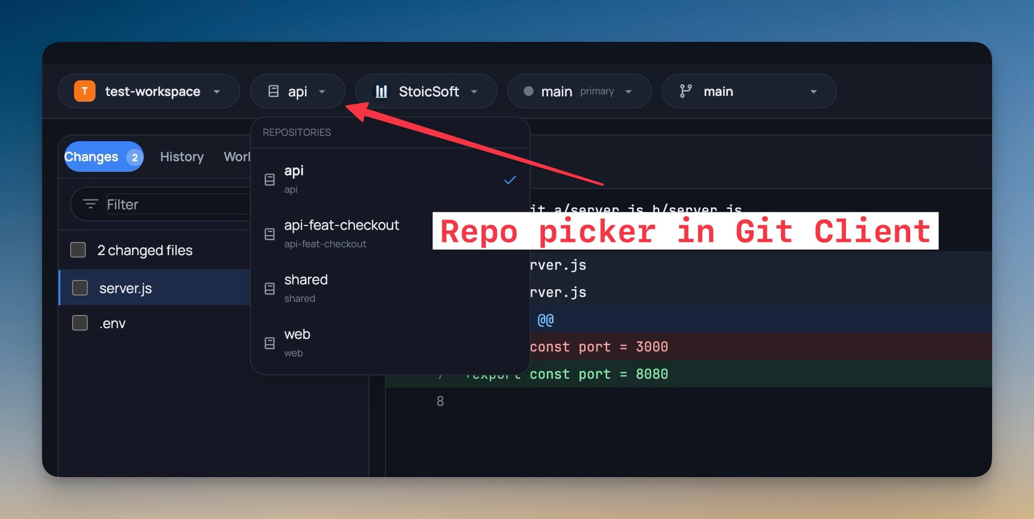 Work Across Multiple Git Repositories From One Workspace