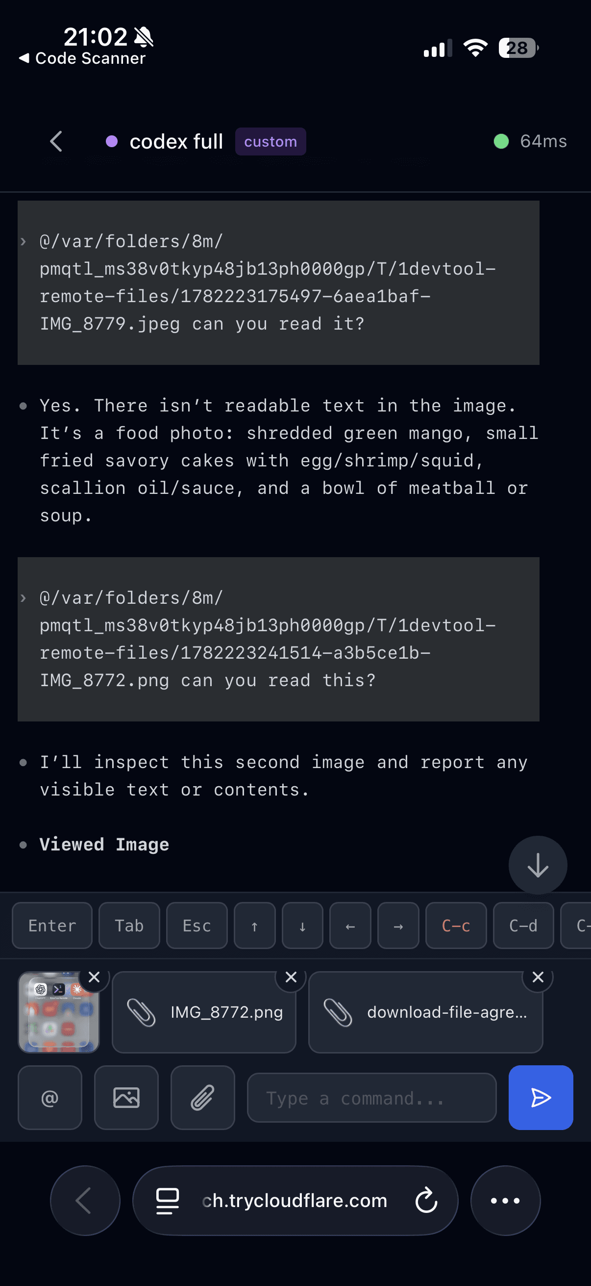 Slash Commands, Skills, and Photos — Now in the Remote Terminal on Your Phone