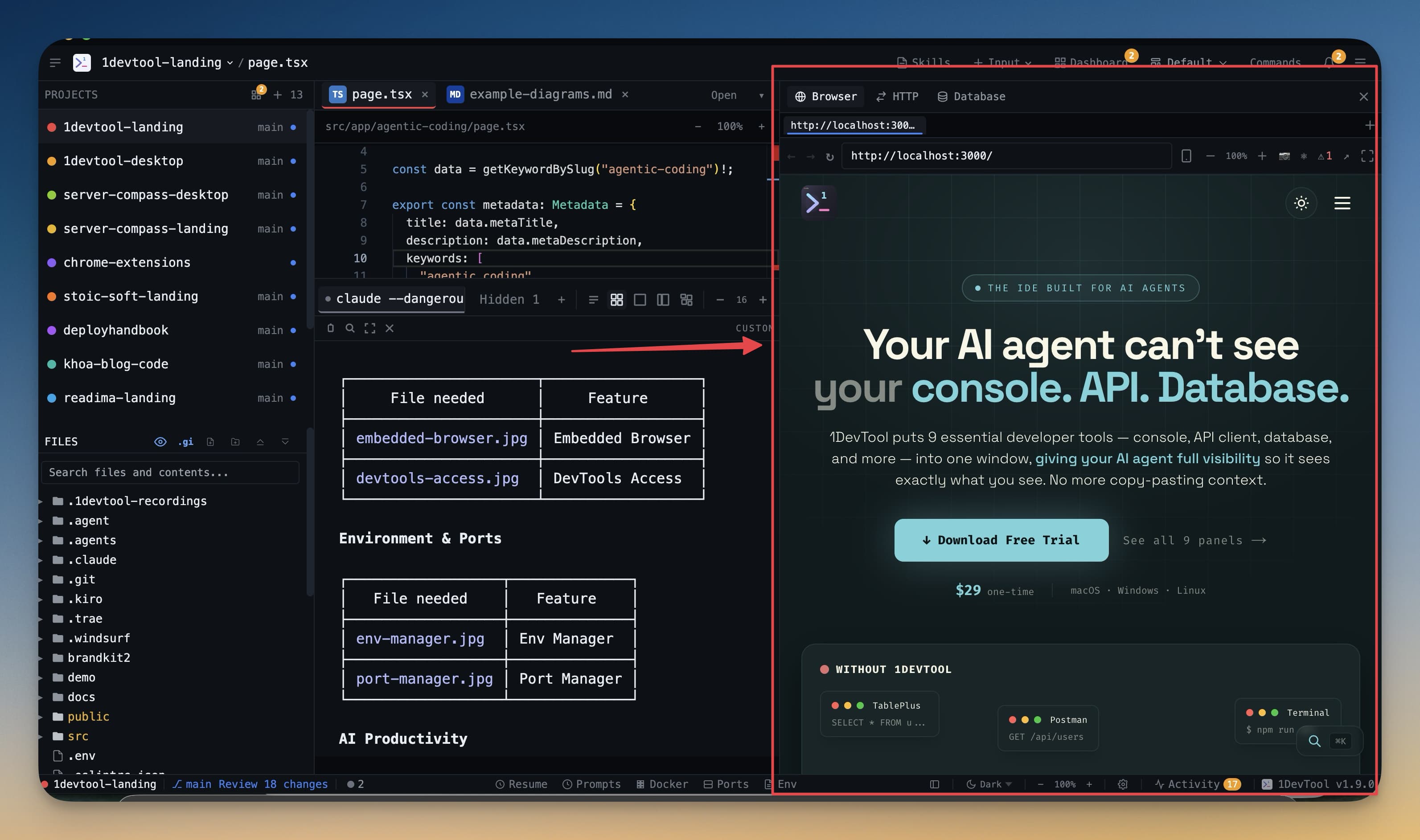 Device Emulation, Image Viewer & Crop Tool: Preview AI-Generated UIs on Any Screen