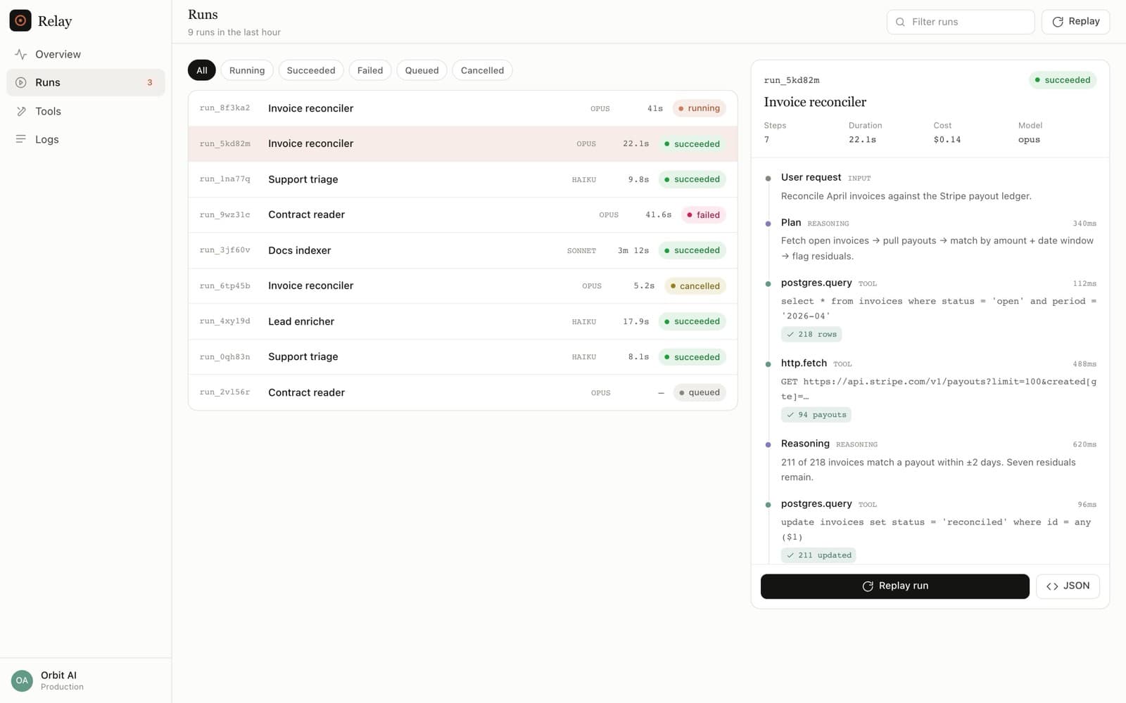 AI - Agent Console preview 2