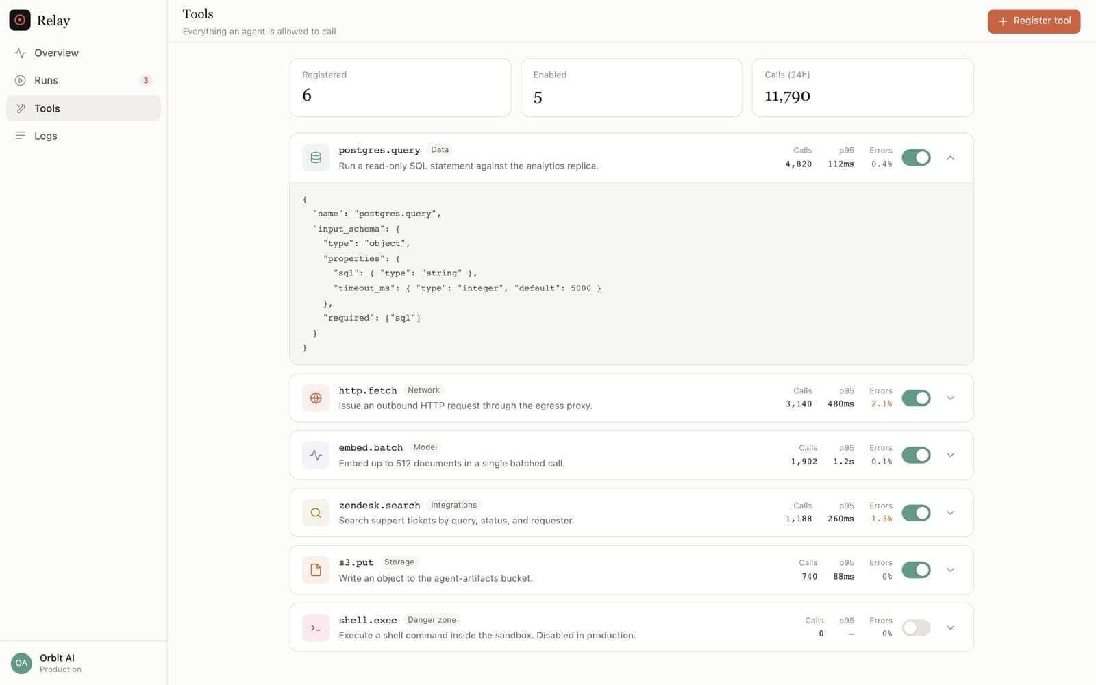 AI - Agent Console preview 3