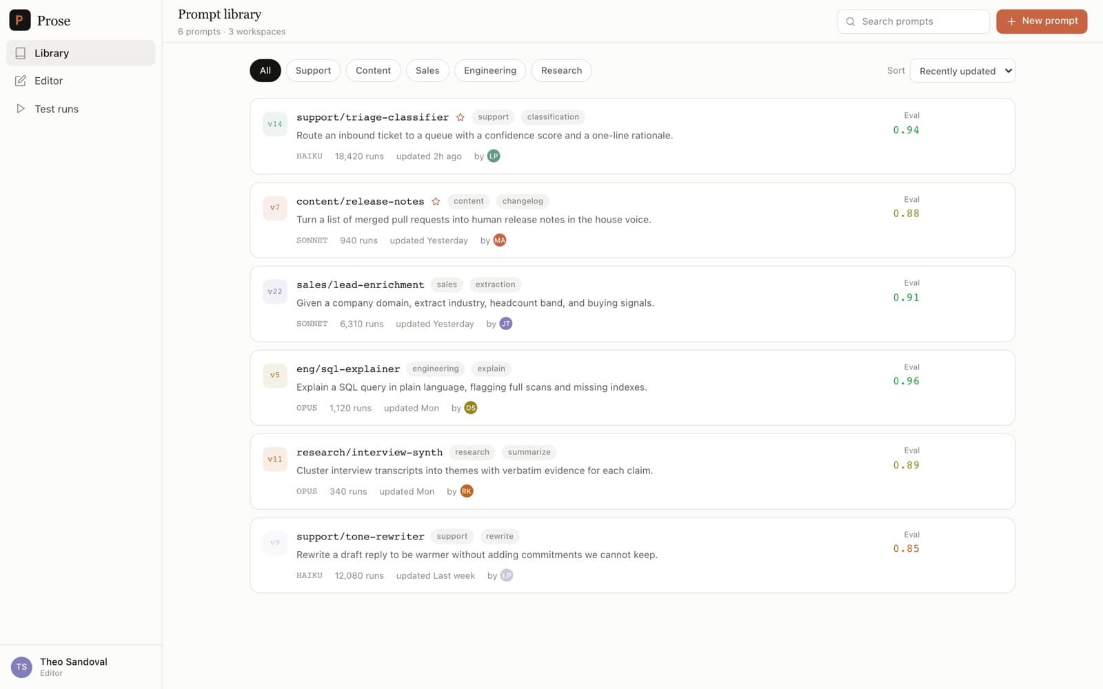 AI - Prompt Library preview 1