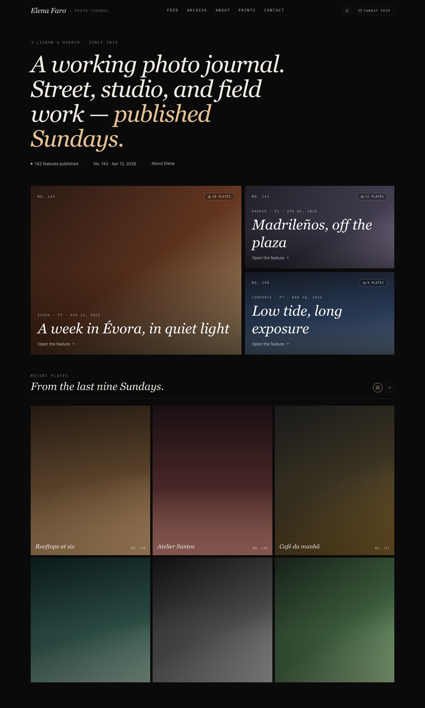 Blog - Photo Journal preview