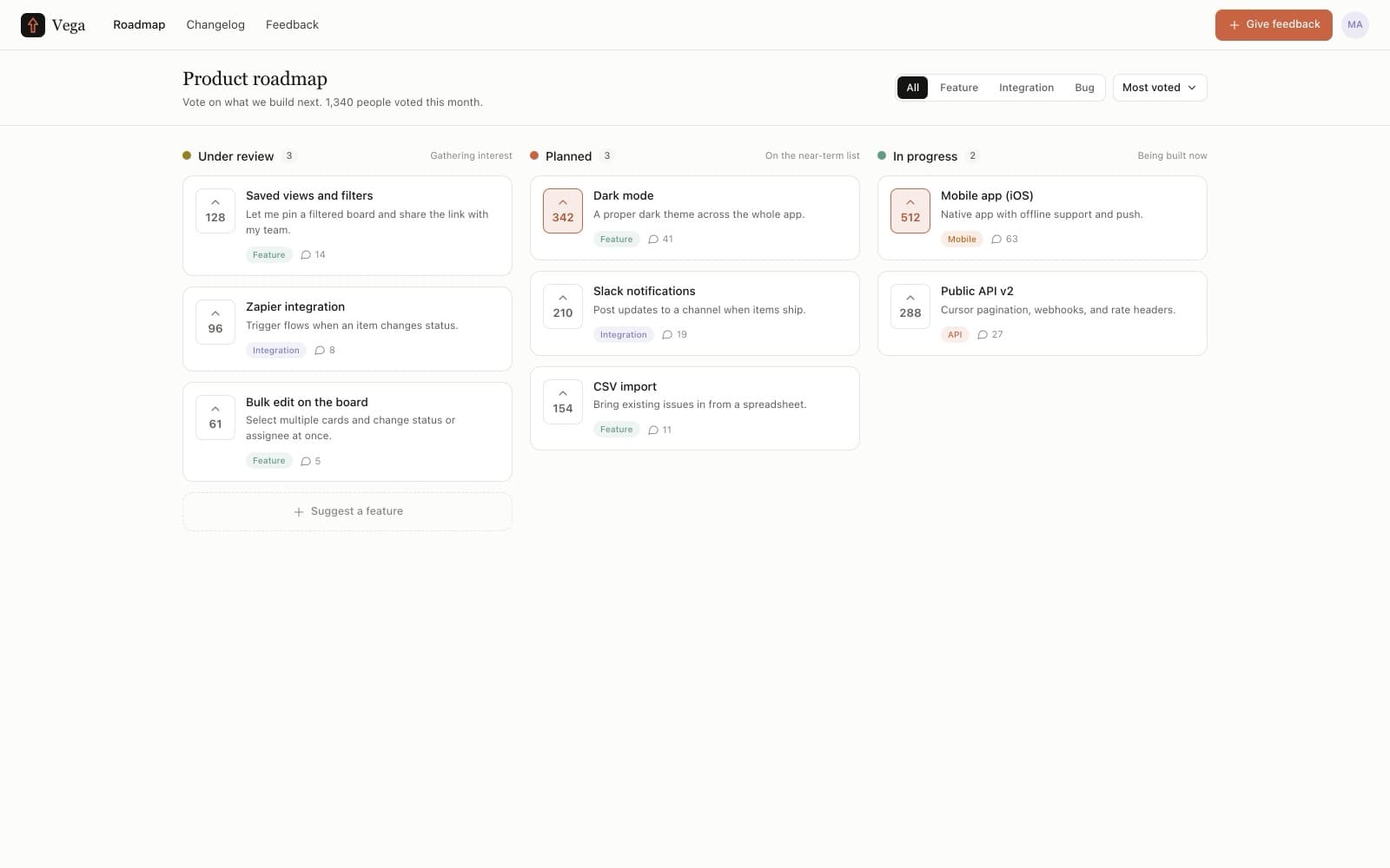 Roadmap - Public preview 1