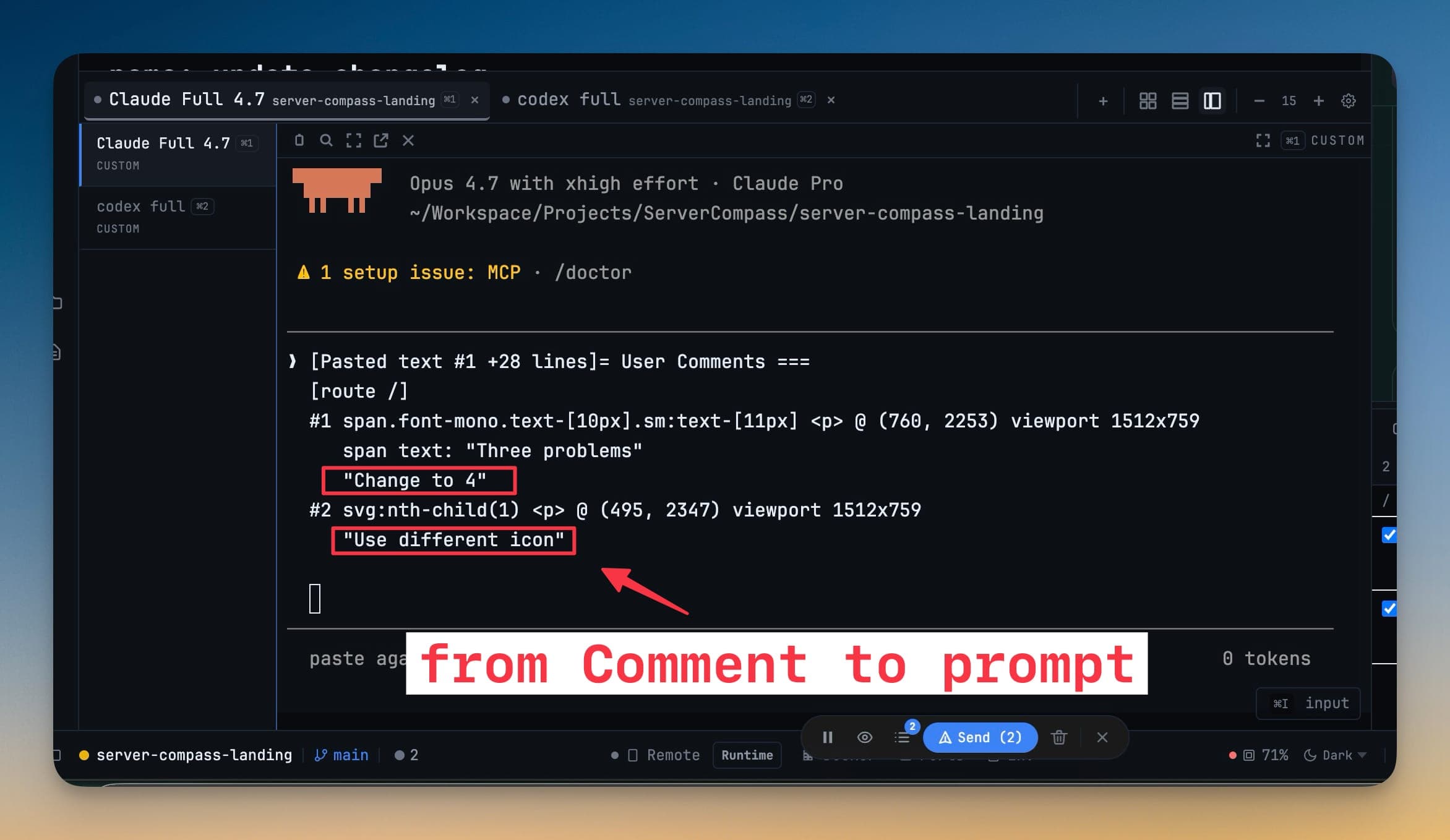 Pin Comments On Any Web Page And Send Them To Your AI Agent