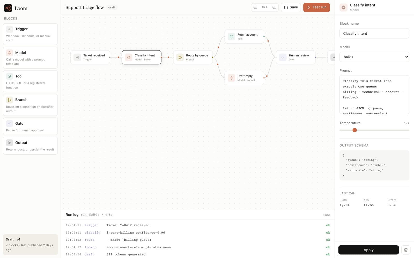 AI - Workflow Builder preview