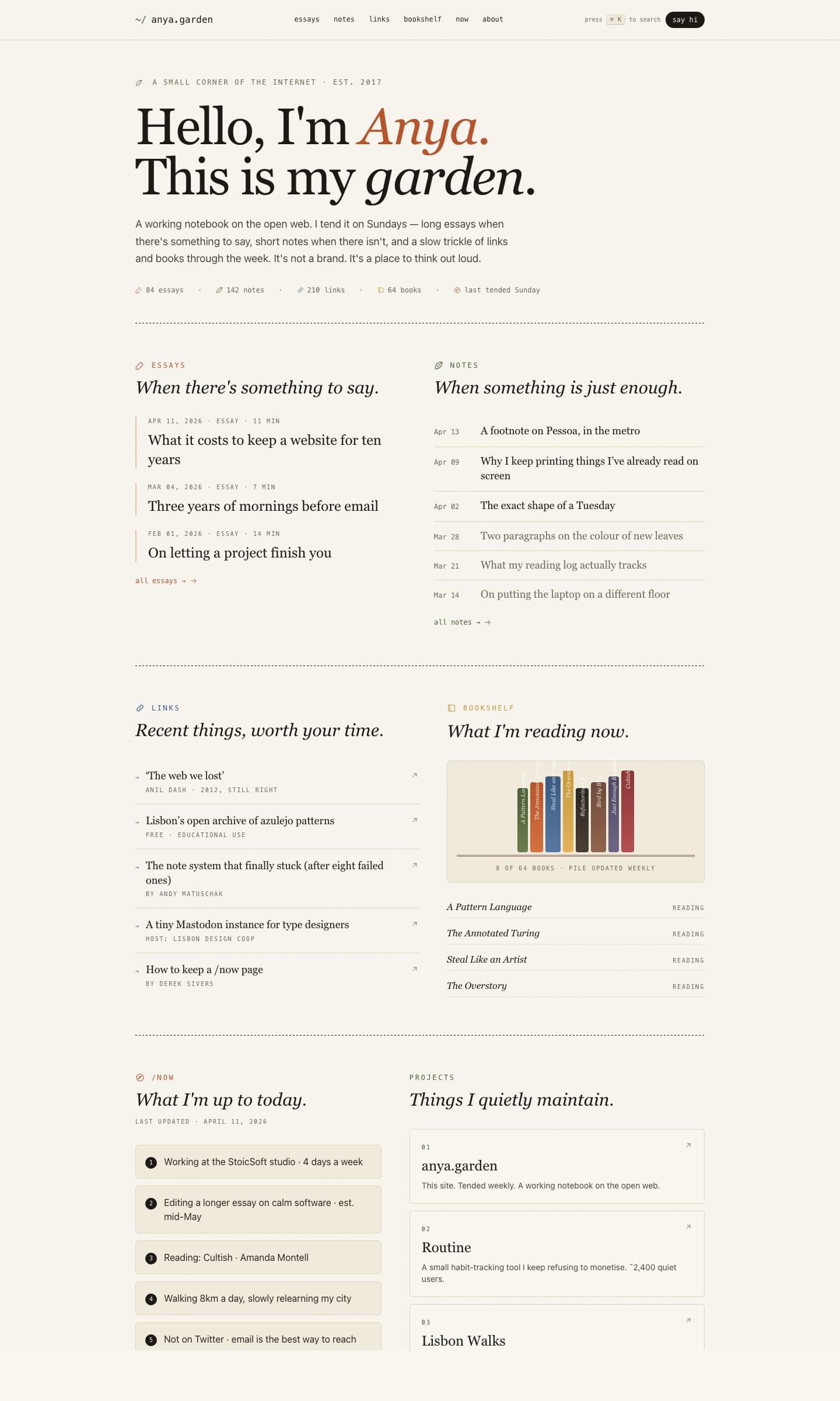 Blog - Personal Garden preview