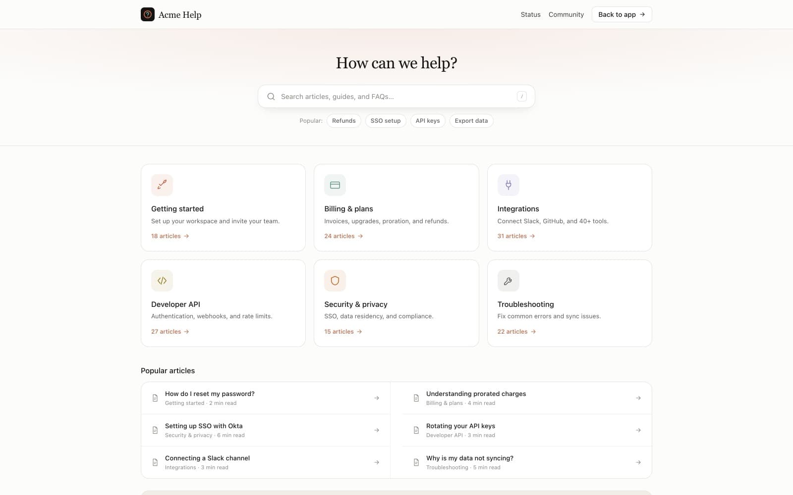 Document - Help Center preview